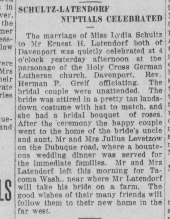 Clipping from The Daily Times